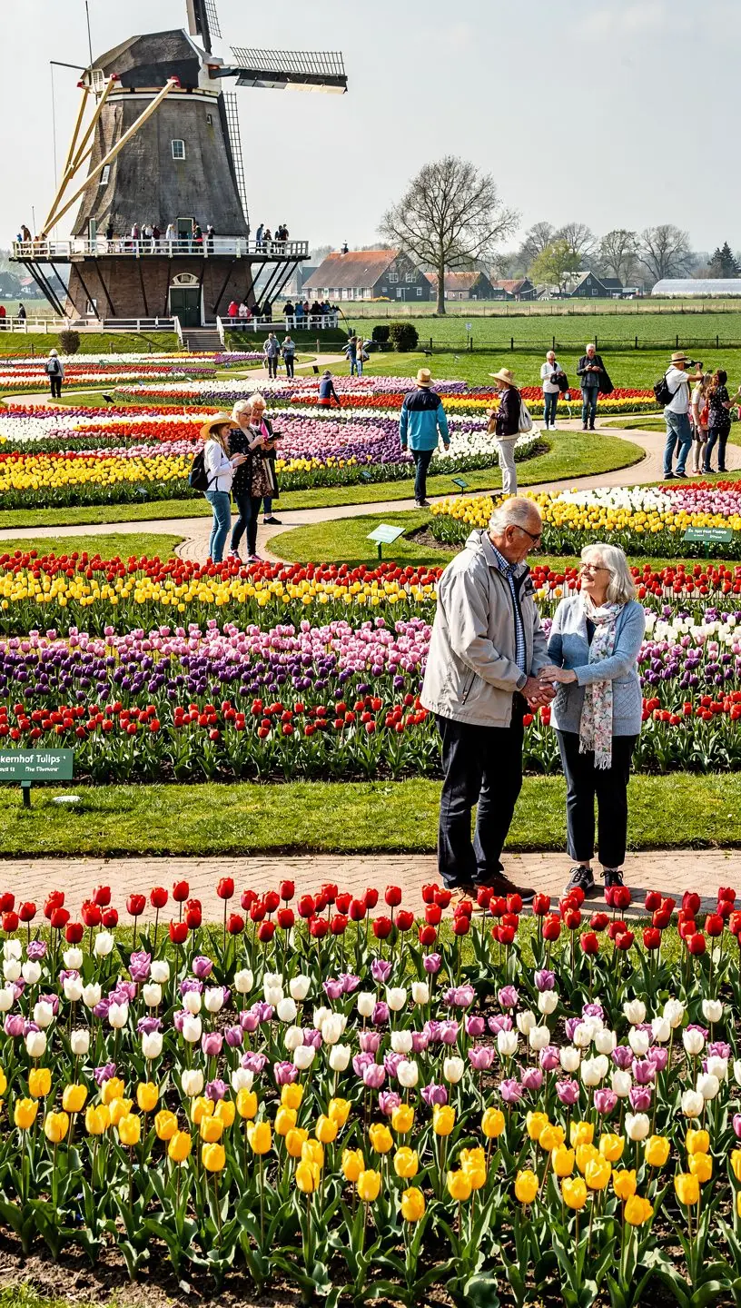 Een gezellige markt met lokale ambachtslieden die hun producten aanbieden aan bezoekers.